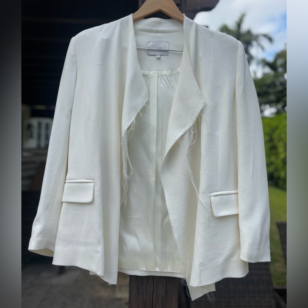 Elegant White Women's Jacket